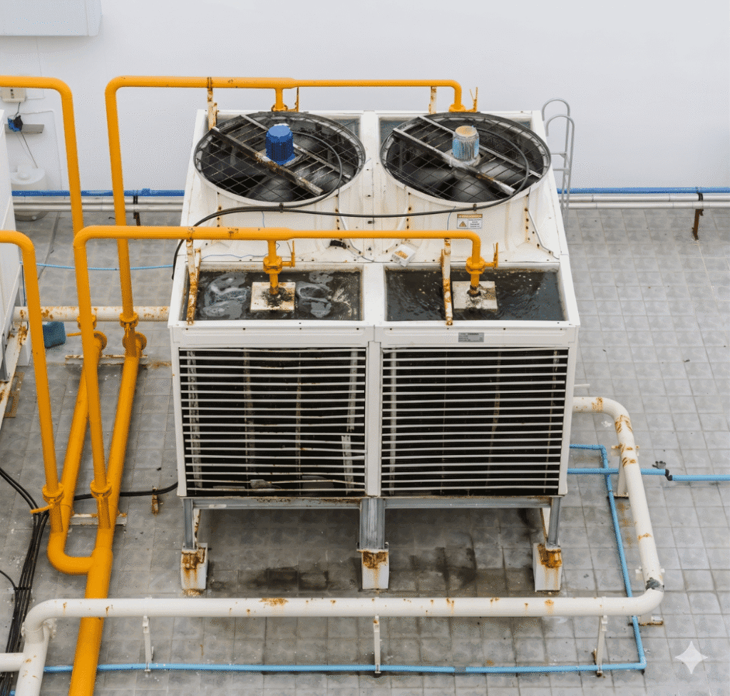 Mantenimiento y operación de Chillers